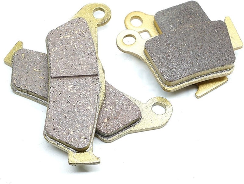 QASULER Front and Rear Brake Pads Set for Motorbikes - Image 1