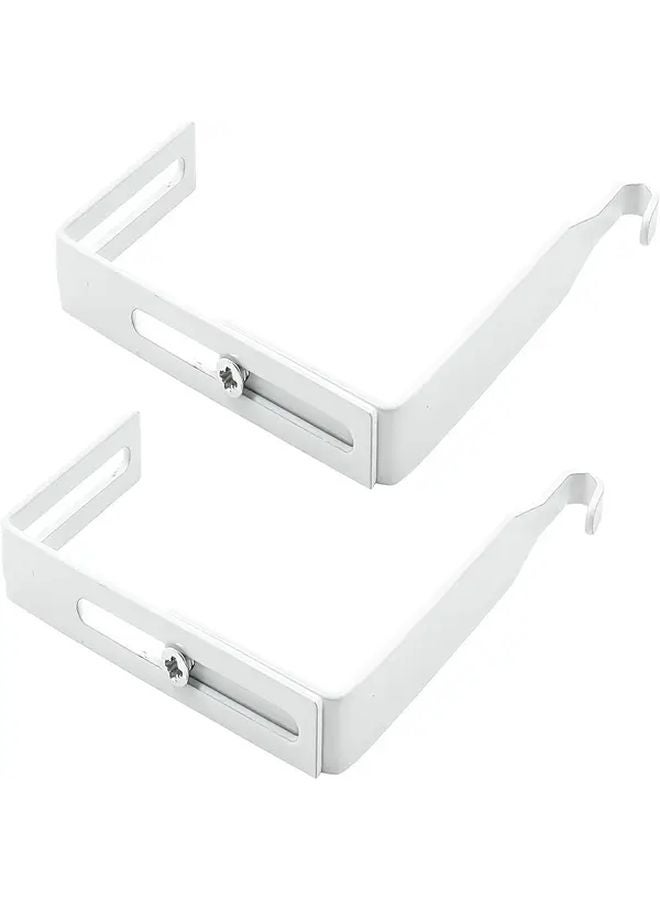 5pcs Heavy Duty Adjustable Over The Door Hooks No Drill Installation Space Saving Organizer - Image 3