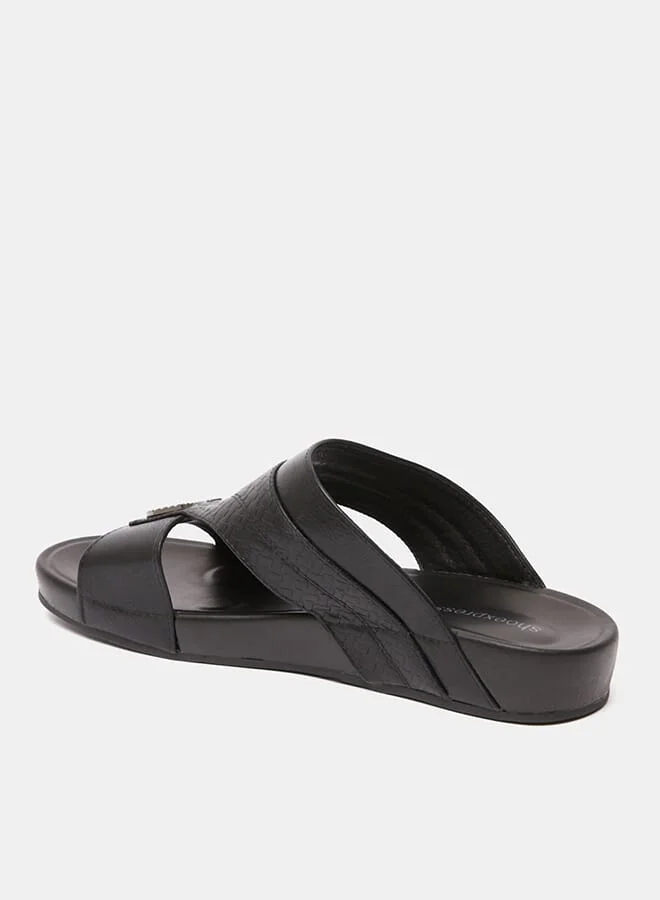 shoexpress Textured Slip-On Arabic Sandals Ramadan Collection