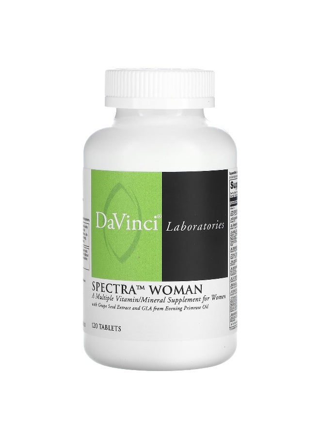 DaVinci Laboratories DaVinci Laboratories, Spectra Woman, Multiple Vitamin/Mineral, 120 Tablets  - Image 1