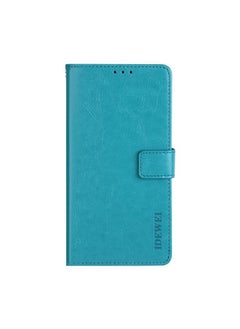 IDEWEI Case For Motorola Moto E20 Crazy Horse Texture Leather Phone Case with Holder & Card Slots & Wallet  - Image 2