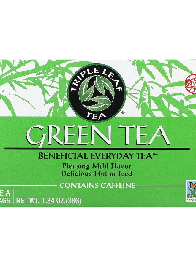 Triple Leaf Tea Green Tea 20 Tea Bags 1.34 oz (38 g)