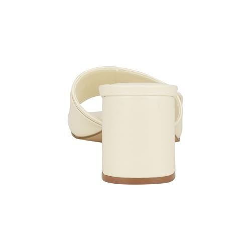 Guess Women's GALLAI Heeled Sandal, Ivory Patent 152, 10 - Image 3