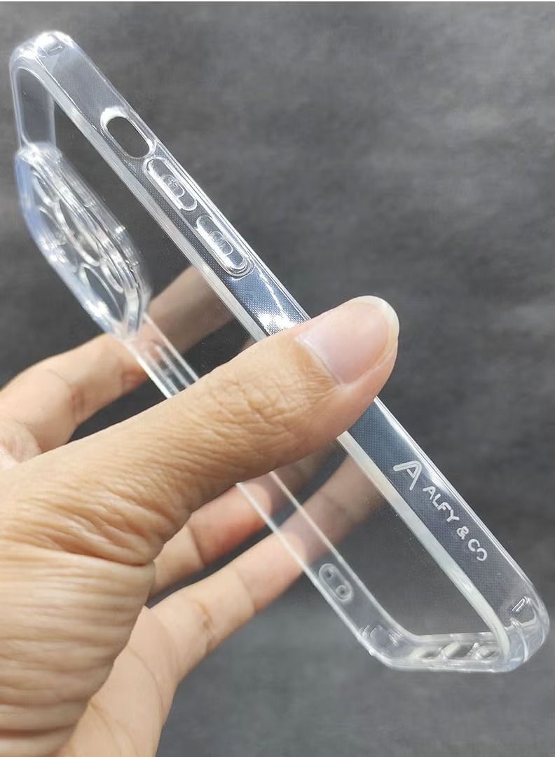 Zaboon iPhone 13 Pro Shock proof Anti-yellow Clear TPU Acrylic clear Case - Image 1