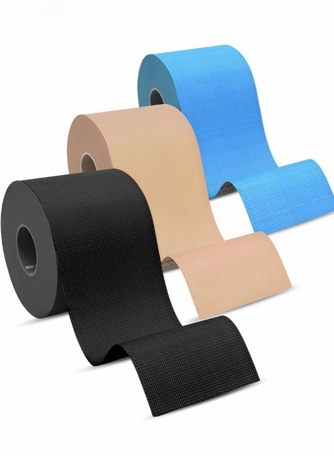 Generic 3 Rolls Kinesiology Tape, Sports Tape Athletic Recovery Pain Relieve Strong Adhesion Waterproof Sports Theraeputic Tape for Muscle Pain Relief and Joint Support  【2” x 20”】  - Image 1