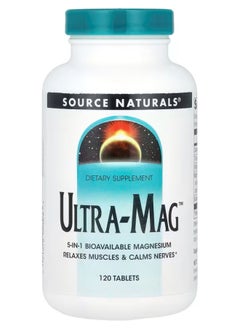 Source Naturals Source Naturals, Ultra-Mag, 120 Tablets  - Image 1