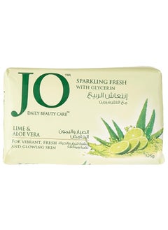 Jo Lime and Aloe Vera soap, 125g x 6 