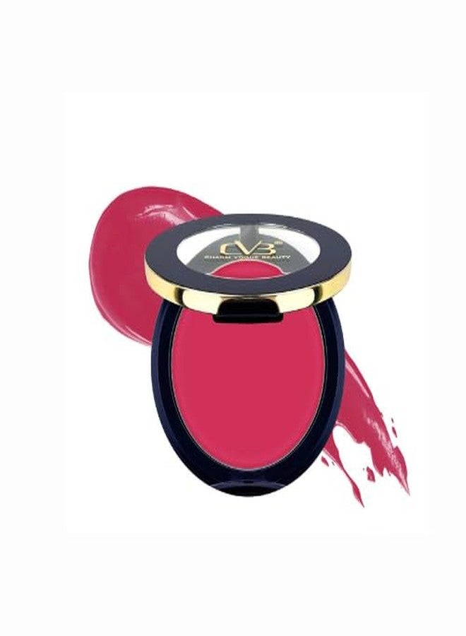 سي في بي أحمر خدود كريمي مخملي من سي في بي سي 203 سين ستار | أحمر خدود كريمي ناعم وسهل المزج لإطلالة طبيعية متألقة (وردي وردي) - Image 2