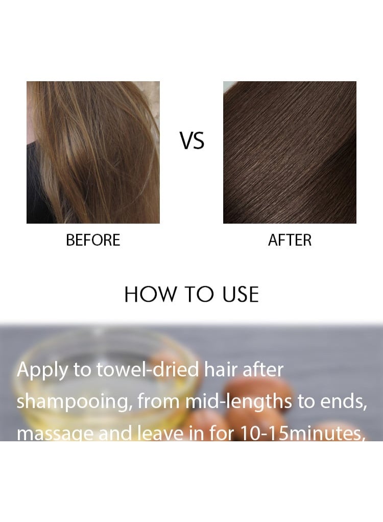 SoftSeduce Argan Oil & Collagen Hair Mask for Repair & Restoration, 500ml - Image 4