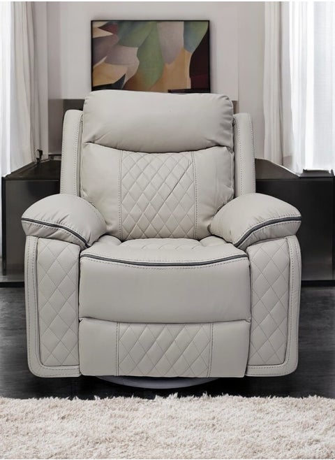 Electric Reclining Messenger Sofa in Beige with footrest and back rest MH-1805 Beige