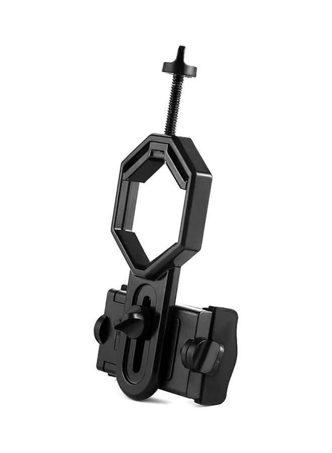 NIBEMINENT Universal Optical Telescope Phone Holder Clip Mount Bracket Black - Image 3