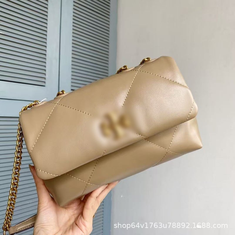 Guangdong-Made High-End Outlet New Tira Cloud Bag Nappa Cowhide Quilted Pattern Satchel Shoulder Crossbody Armpit Women'S Bag - Image 4