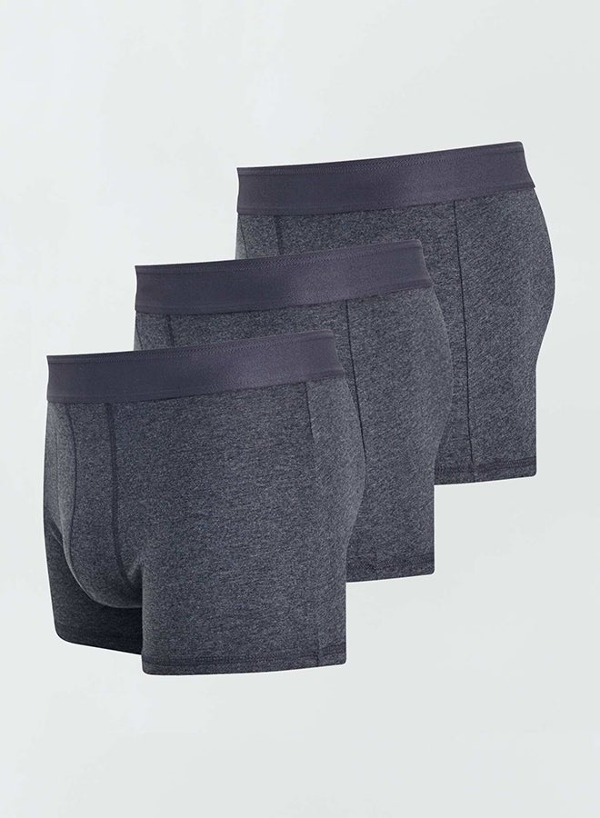 Kiabi Pack of 3 plain boxers  - Image 4