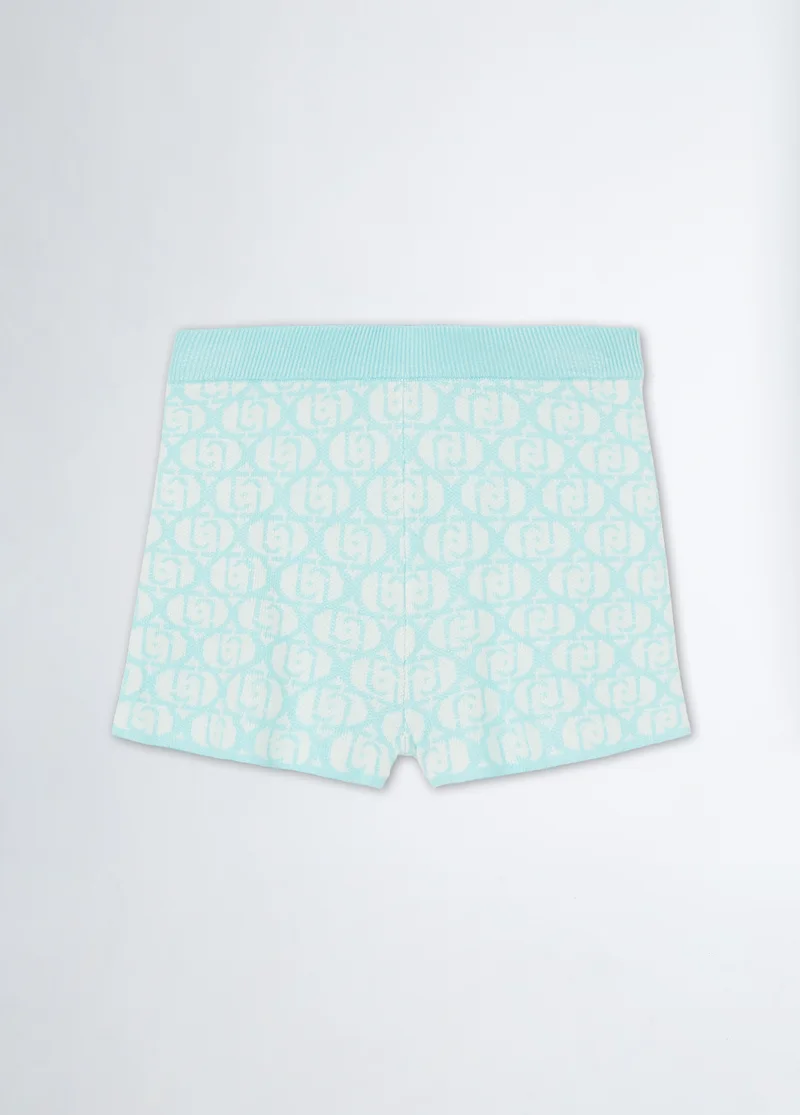 Liu Jo Jacquard knit shorts