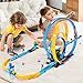 MSKOLER Car Race Track Sets for Kids 3 4 5 6 7 8 9 Years Old  Toy Car Track Set for Boys 35 68 812 Racing Game with 4 Small Cars Boys Toy Gifts for Girls 38 - Image 4