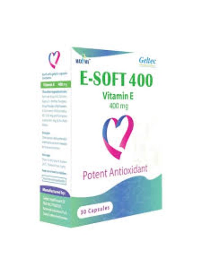 MAXIMA E-SOFT VITAMIN E 400MG 30'S