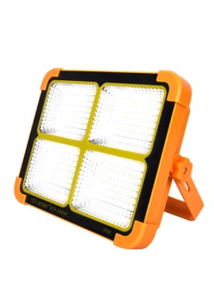KEYANG Rechargeable LED Flood Light with Solar & USB Charging, 288 LEDs, IP66 Waterproof, Input Voltage 5V, Portable Work Light with Adjustable Stand, Power Bank Function, for Outdoor Camping Garage Emergency KY-200W  - Image 2