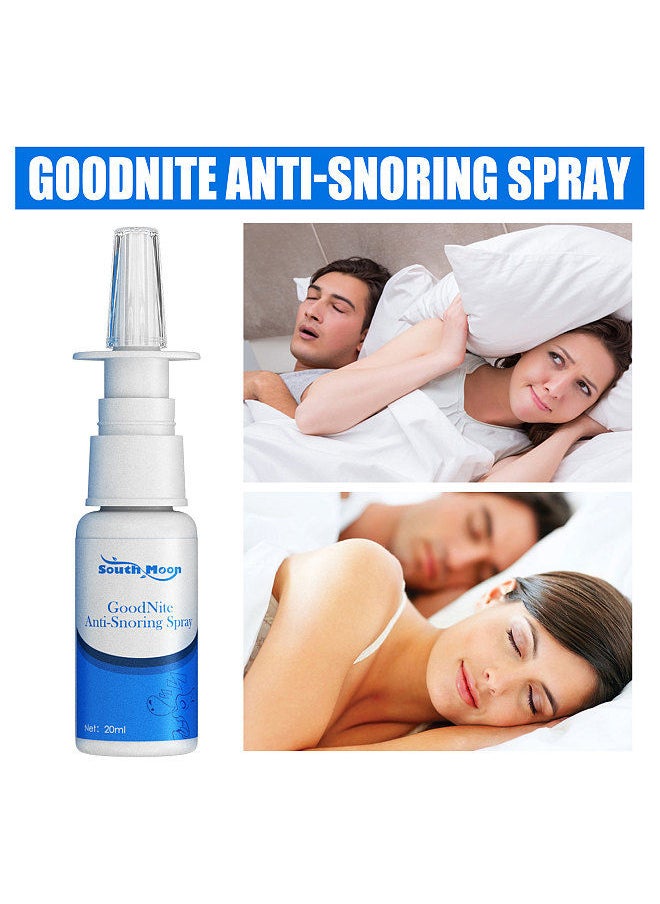 SOUTH MOON 20ml Anti-snoring Spray Reduce Snoring Relief Nasal Sleep Snoring Spray  - Image 4