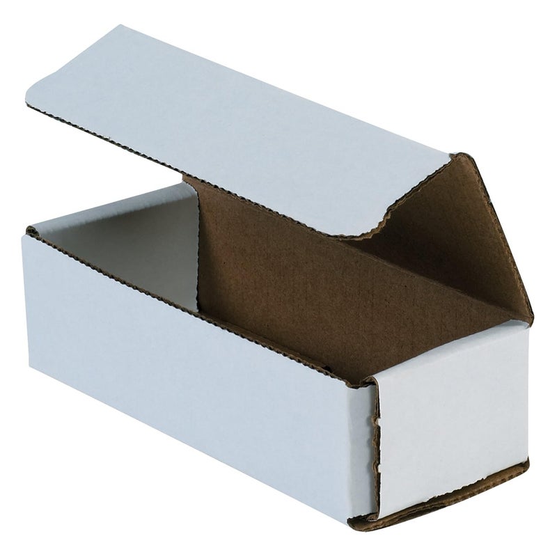 BOX USA BMRX2L 6"L x 2 1/2"W x 1 3/4"H، أبيض (عبوة من 50) - Image 1