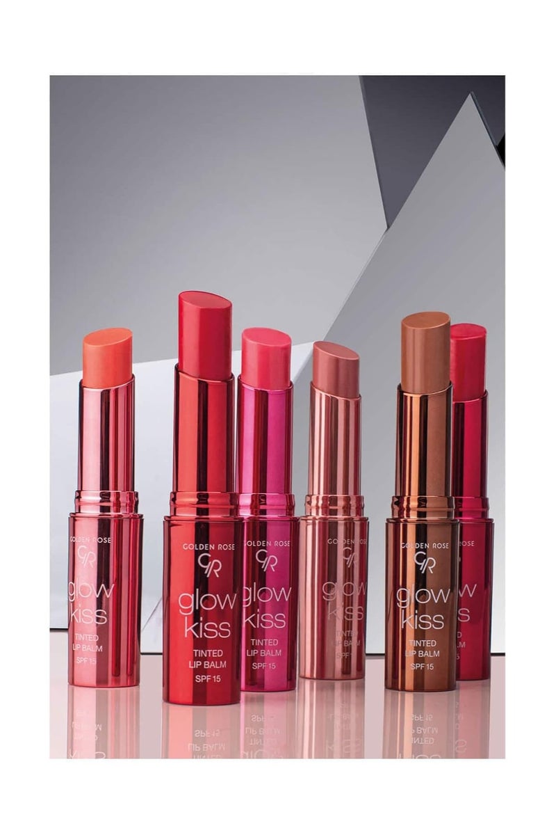 Golden Rose Glow Kiss Tinted Lip Balm 01 - Image 3