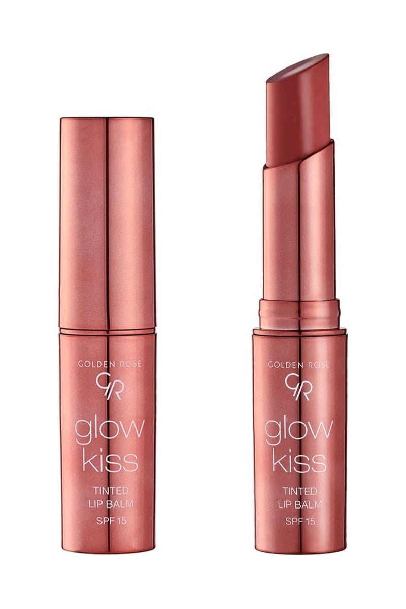 Golden Rose Glow Kiss Tinted Lip Balm 01 - Image 4