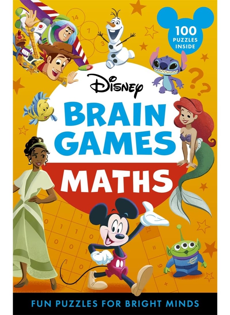 Disney Brain Games: Maths: Fun puzzles for bright minds