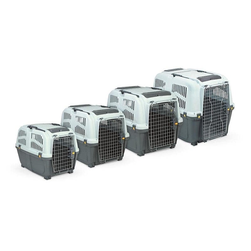 Pet Carrier White X Grey 48 X 31 5 X 33 - Image 2