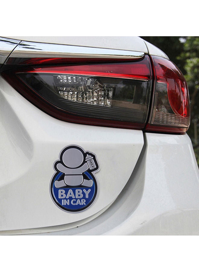 NIBEMINENT Baby In Car Happy Drinking Milk Infant Adorable Sticker - Image 3