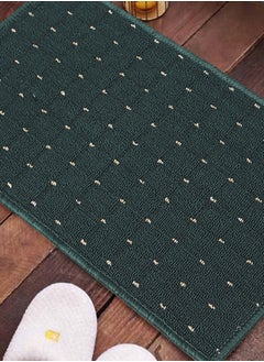 Status Contract Anti Slip Front Dot Doormat| Living Room Rug for Entrance Door|Polypropylene Floor Mat for Home (Green), 38 X 58 Cm  - Image 1