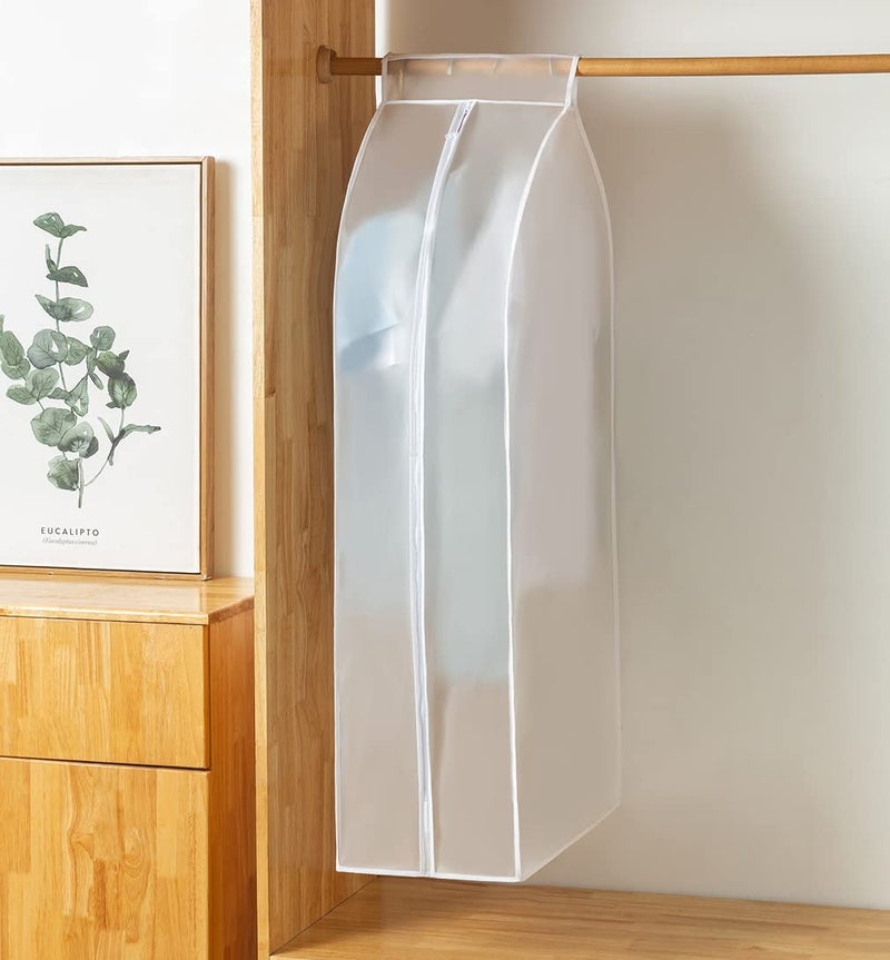 XIAKE Garment Cover Three-Dimensional Dust Cover Coat Hanging Clothes Storage Bag Premium Thickened Clothing Organizer Moisture-Proof Dust-Proof Clothes Cover - Image 1