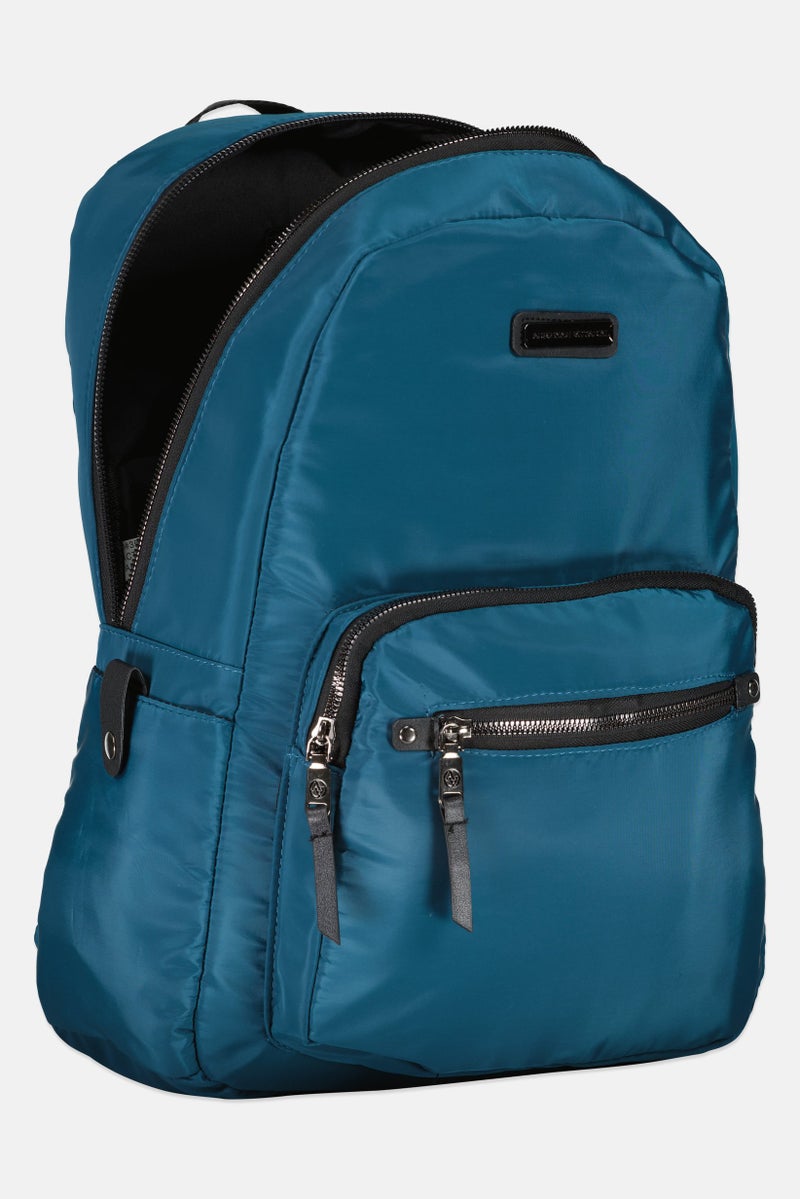 ADRIENNE VITTADINI Women Brand Logo Backpack, Teal Green - Image 3