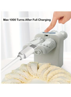 Generic Electric Double-Head Dumpling Maker: Multiple-Times Dumpling Making with Timer and USB Charging - Ideal Kitchen Utensils  - Image 3
