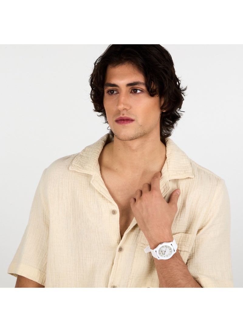 Sector EX-Q 41MM 3H WHITE DIAL WHITE ST - Image 4