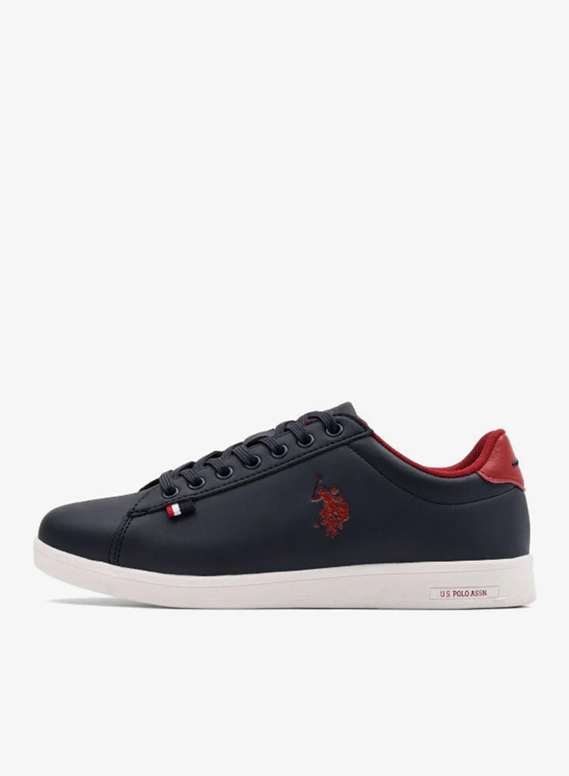 U.S. Polo Assn. USPA Women’s Navy Blue Casual Sneakers – Lightweight Lace-Up Fashion Shoes with Cushioned Sole | Comfortable Everyday Walking Shoes for Women