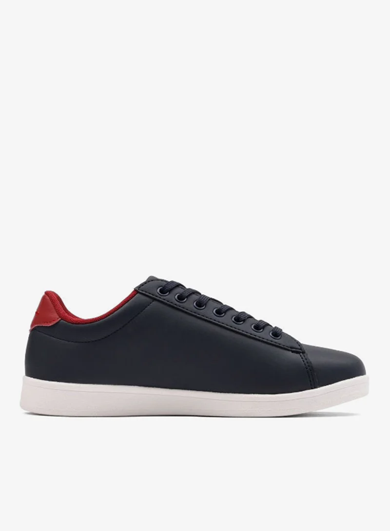 U.S. Polo Assn. USPA Women’s Navy Blue Casual Sneakers – Lightweight Lace-Up Fashion Shoes with Cushioned Sole | Comfortable Everyday Walking Shoes for Women