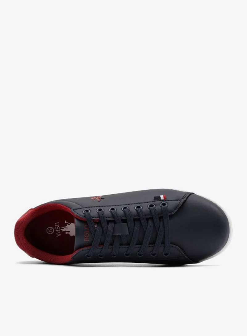 U.S. Polo Assn.  USPA Women’s Navy Blue Casual Sneakers – Lightweight Lace-Up Fashion Shoes with Cushioned Sole | Comfortable Everyday Walking Shoes for Women for Women | Best Price UAE