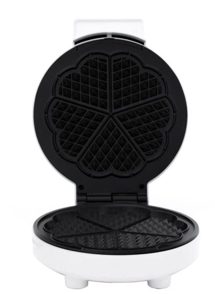 هوم ماستر صانعة وافل ميكر  على شكل قلب هوم ماستر HM-065 – 1000 واط، تصميم صغير مع مزلاج قفل - Image 2