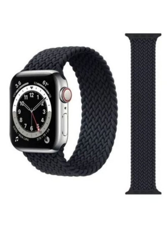 ACLIX Braided Solo Woven Loop Strap Band for Apple watch 42 mm/44mm Medium - Image 1