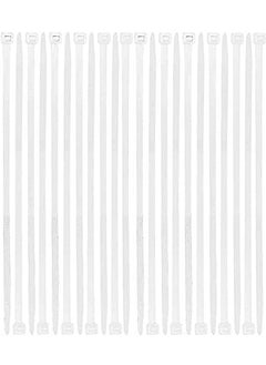 WHNOATOC WHNOATOC 300MM119 INCH Zip Ties Adjustable Ultra Strong Plastic Wire Cable Ties Nylon SelfLocking Warps Ties Zip Straps Cable Management OrganizationFor Indoor Outdoor Home Office Garage 50pcs  - Image 1