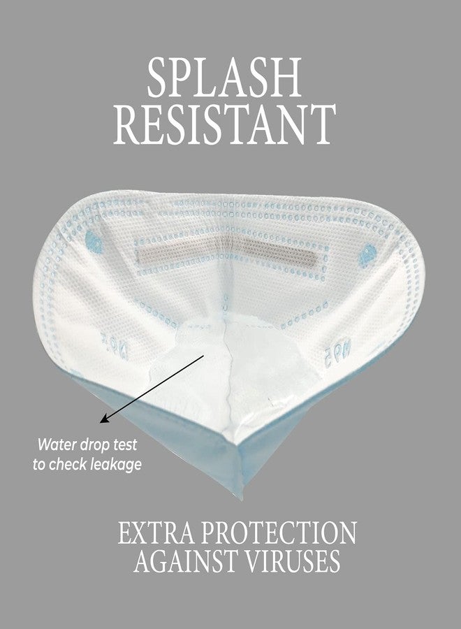 Sassoon BIS Approved N95 Face Mask Combo for Men & Women - Cotton Reusable & Washable Mask with 6 Layer Protection (Pack of 5) Multi - Image 5