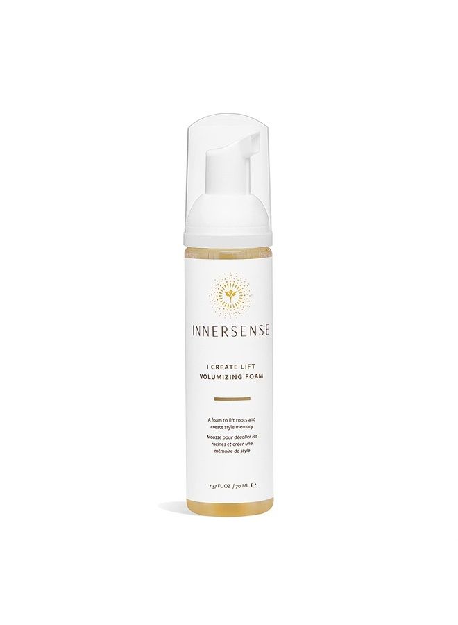 INNERSENSE Organic Beauty - Natural I Create Lift Volumizing Foam | Non-Toxic, Cruelty-Free, Clean Haircare (2.37oz) - Image 1