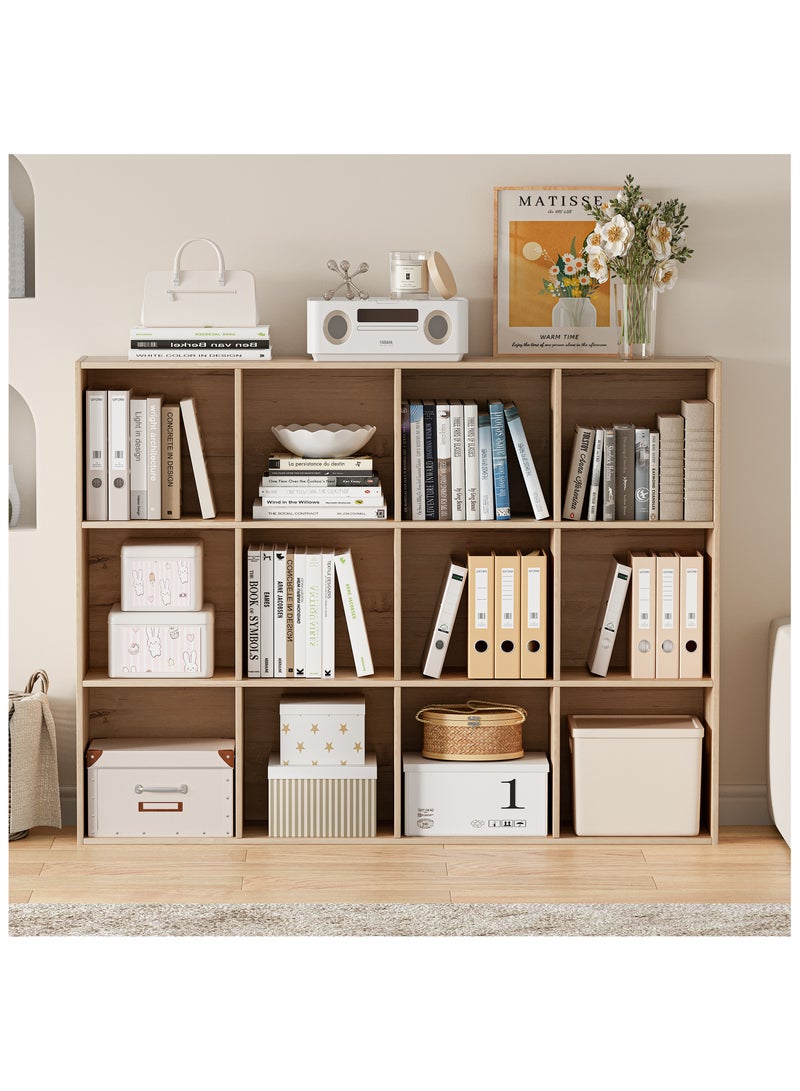 Chogori Wooden Cube Storage Organizer with Closed Back Panel, 11in Cube Shelf Opening, Bookshelf, Display Shelf,Closet Cabinet for Home and Office - Image 2