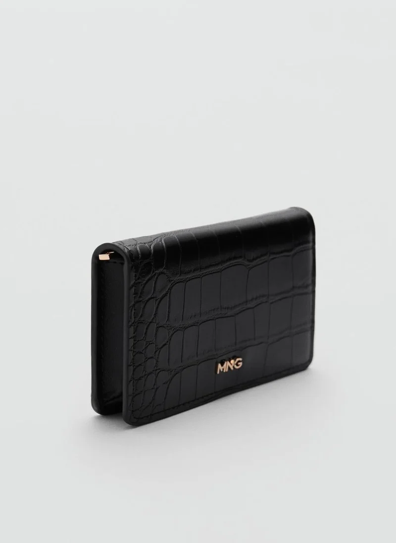 مانجو Coco Leather Effect Wallet