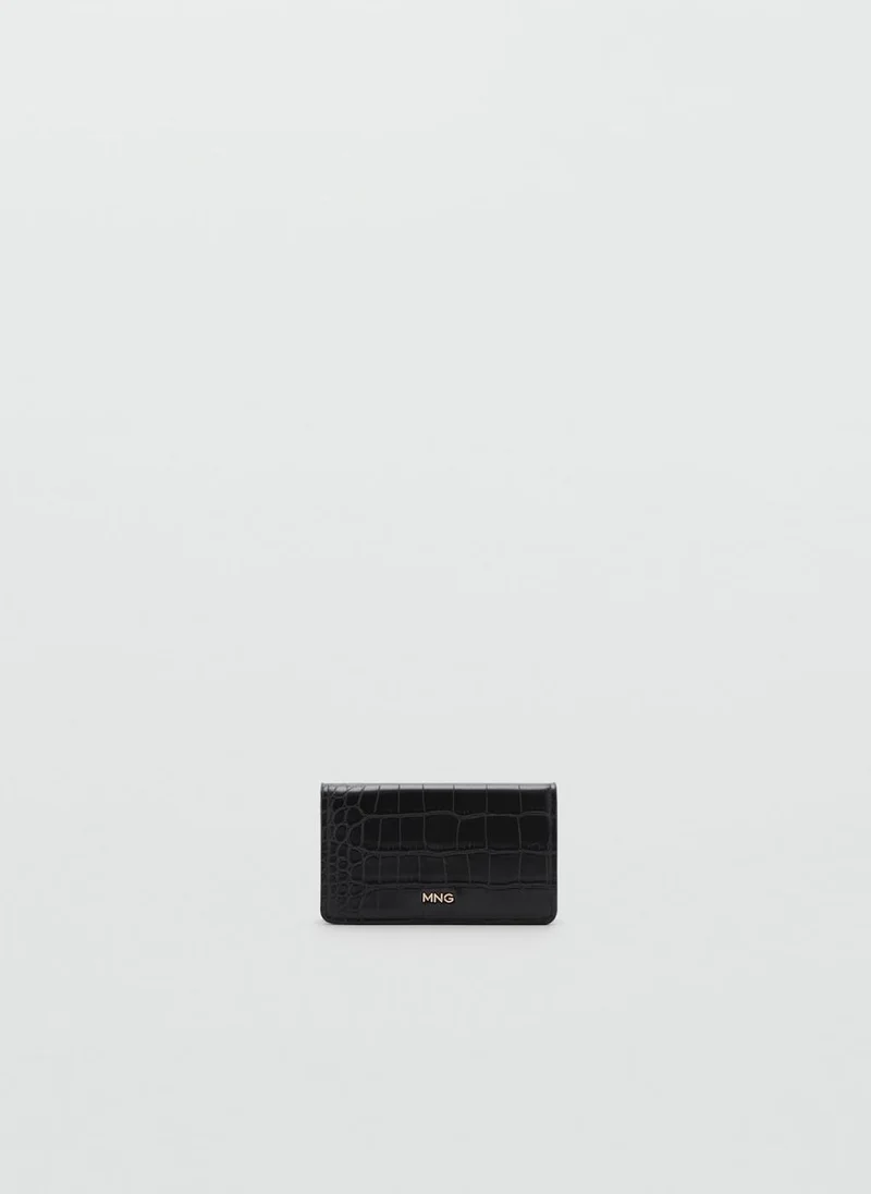 مانجو Coco Leather Effect Wallet