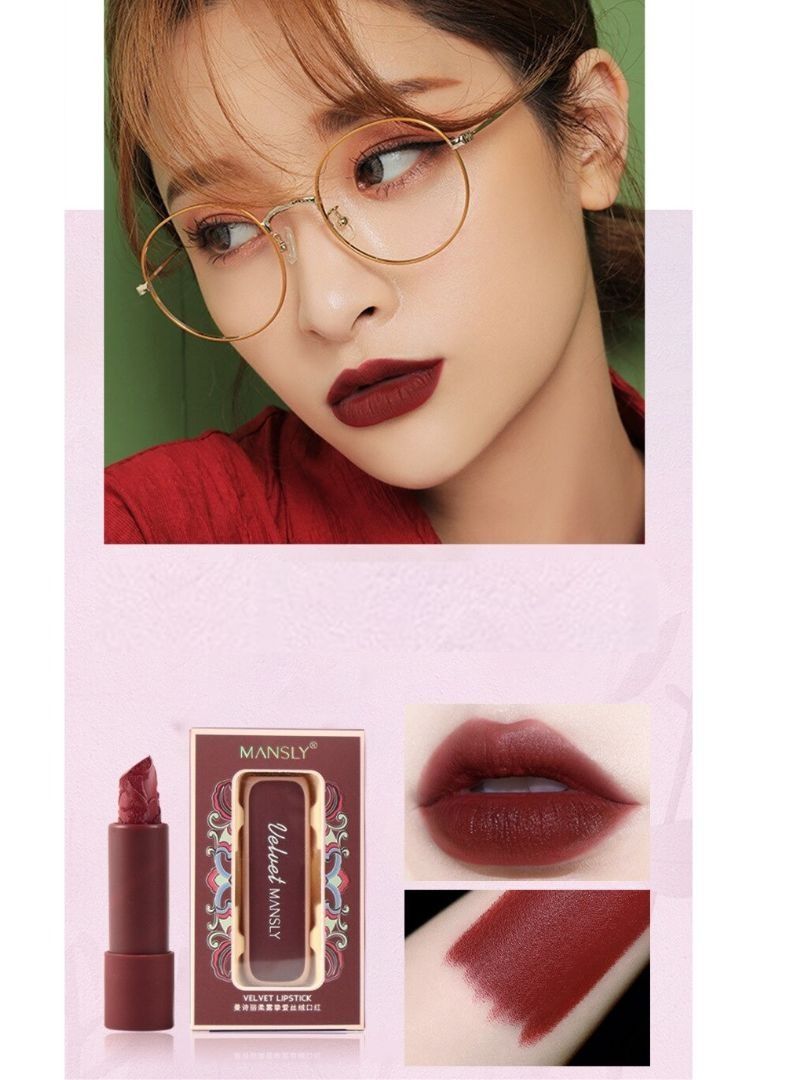 MANSLY Long lasting Matte Waterproof Lipstick by Heng Fang - Image 4