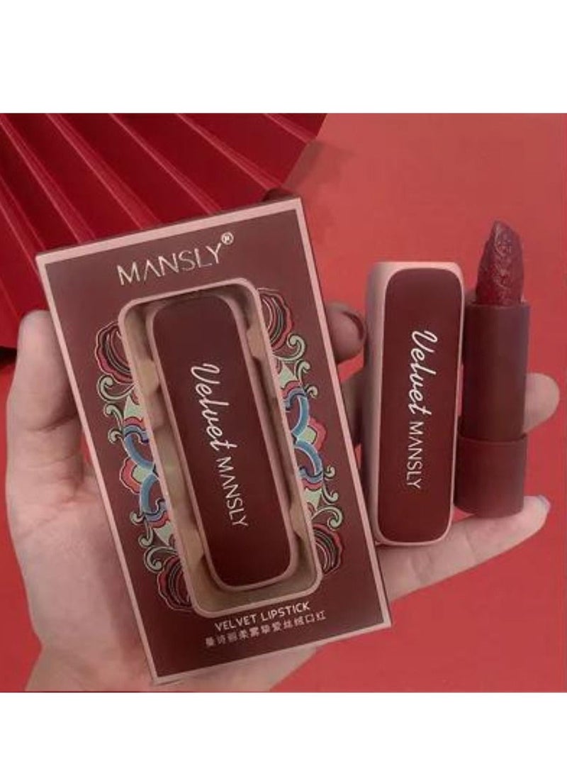MANSLY Long lasting Matte Waterproof Lipstick by Heng Fang - Image 5