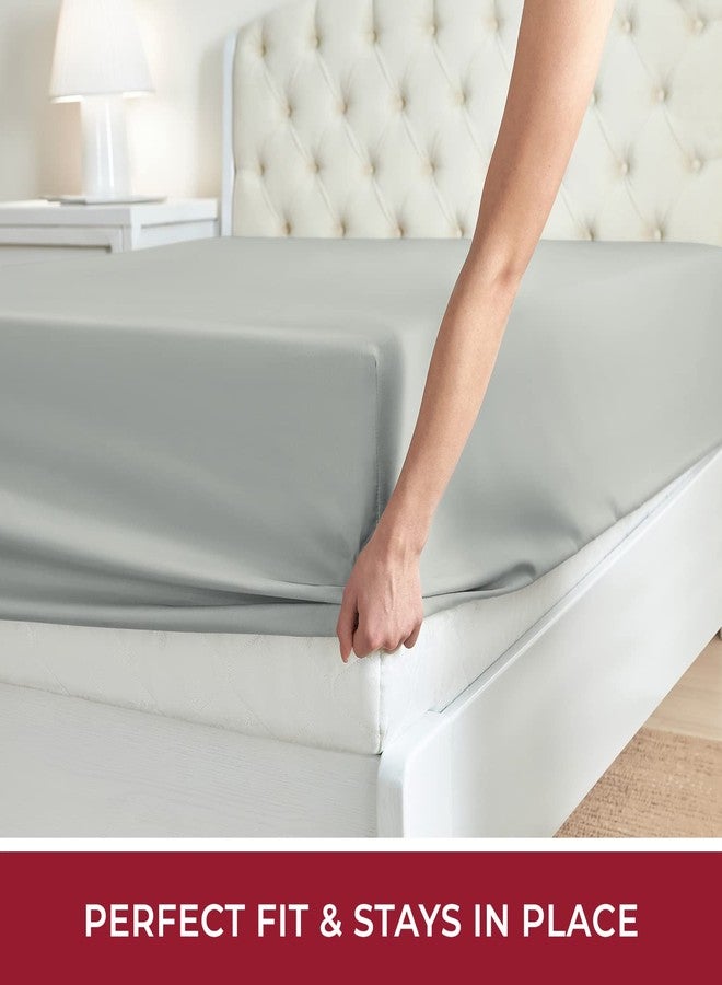 Mellanni Extra Deep Pocket Full Fitted Sheet - Iconic Collection Bedding Sheets with up to 21 inch Deep Pocket - Soft & Cooling - Fade & Stain Resistant - 1 PC (Full, Spa Mint) - Image 5