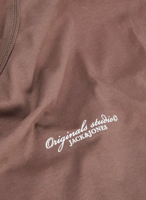 JACK & JONES Mens Boston Chest Branding Tee