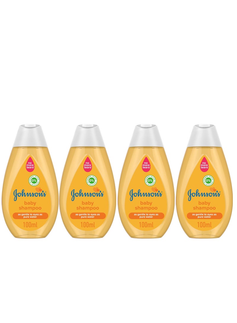Johnson's Pack Of 4 JOHNSON'S Baby Shampoo 100ml - Image 1