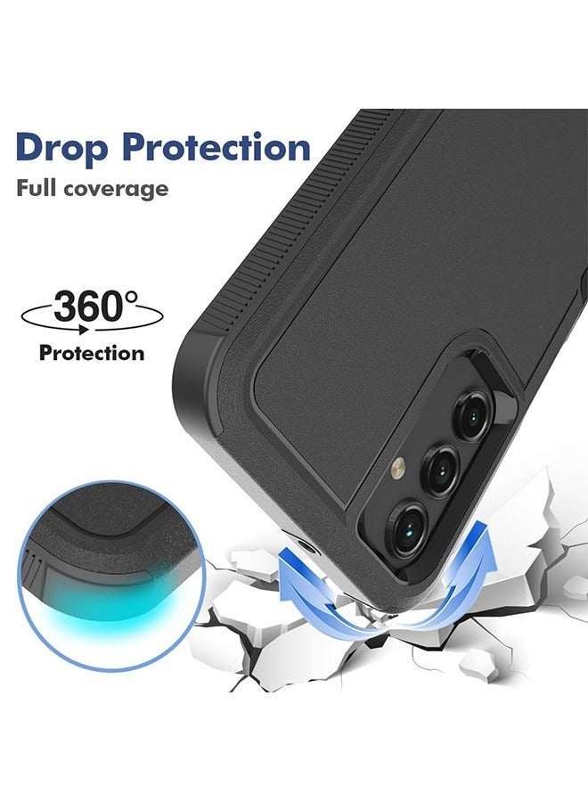 X-level Samsung Galaxy A15 4g Case, Protective Phone Cover, Super Military Grade Drop Protection Back Cover Accessory for Samsung Galaxy A15, Black - Image 3